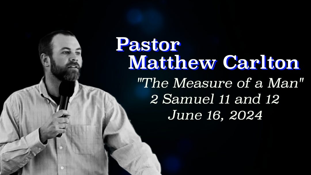 Sunday Morning Worship Message Sermon for Father's Day 2024 West Adrian Community Church Adrian Michigan